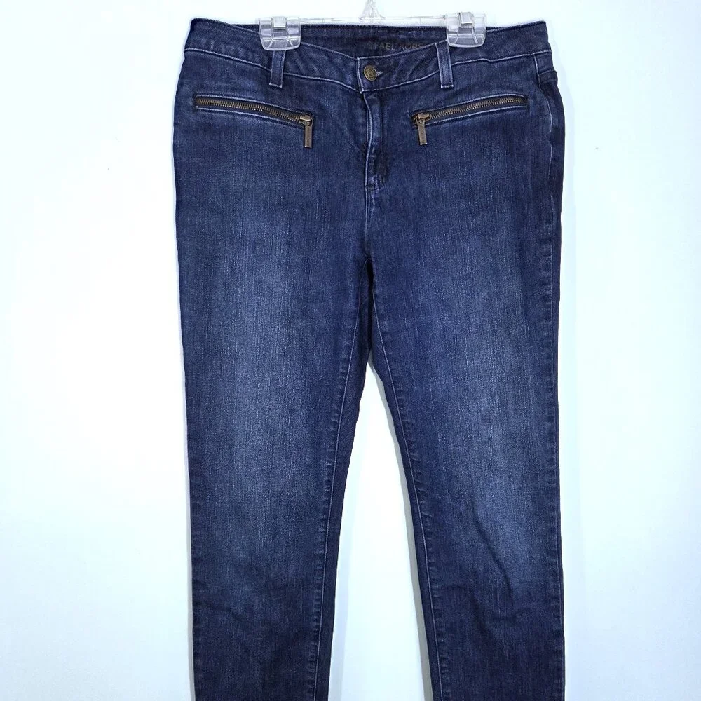 NWOT Michael Kors Skinny Medium Wash Skinny Straight Jeans Size 6